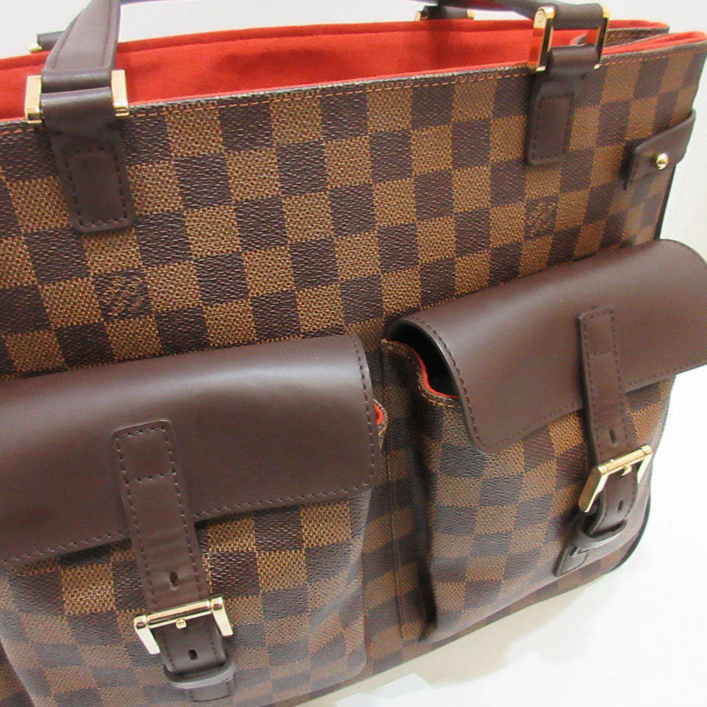 Louis Vuitton Damier Ebene Uzes Tote Bag N51128 in Great Condition