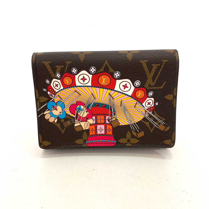 Louis Vuitton Monogram Coated Canvas Portefeuille Victorine Wallet M69754 in Pristine Condition