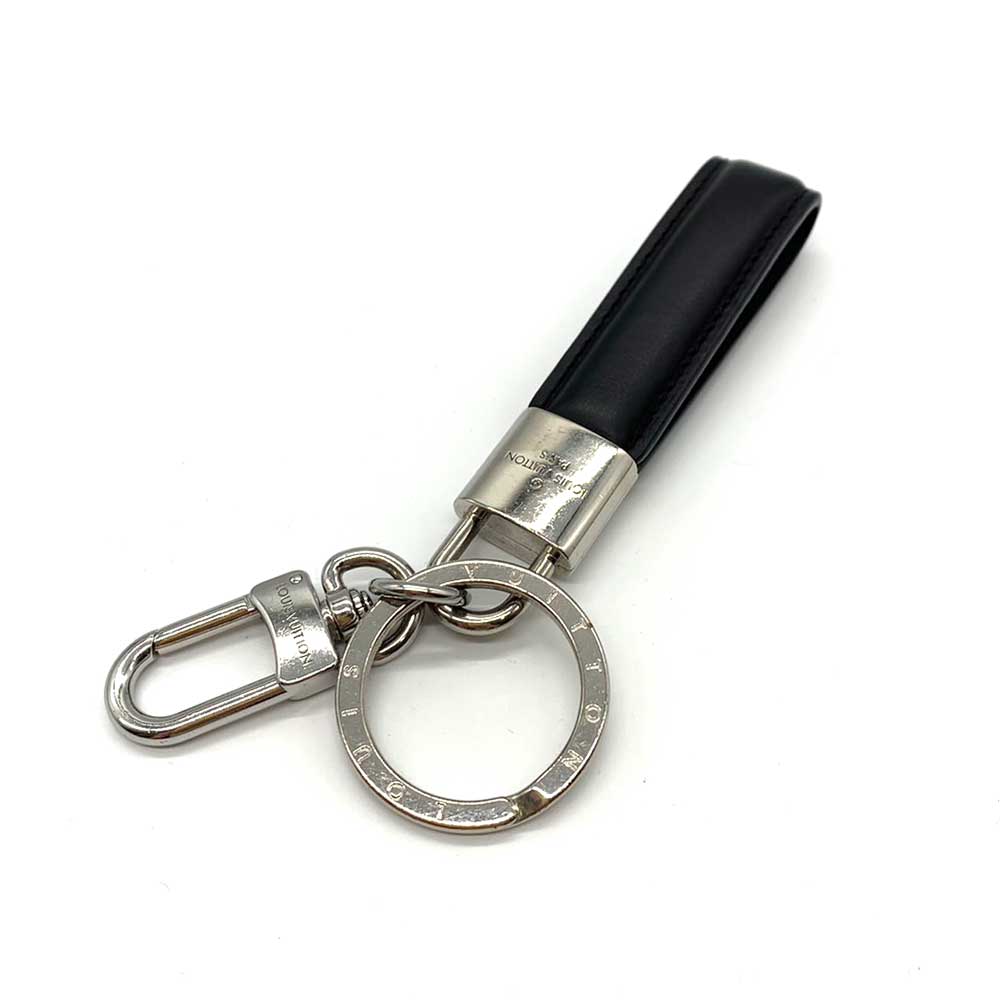 Louis Vuitton Metal Leather Key Holder LV Padlock M00745 in Very Good Condition