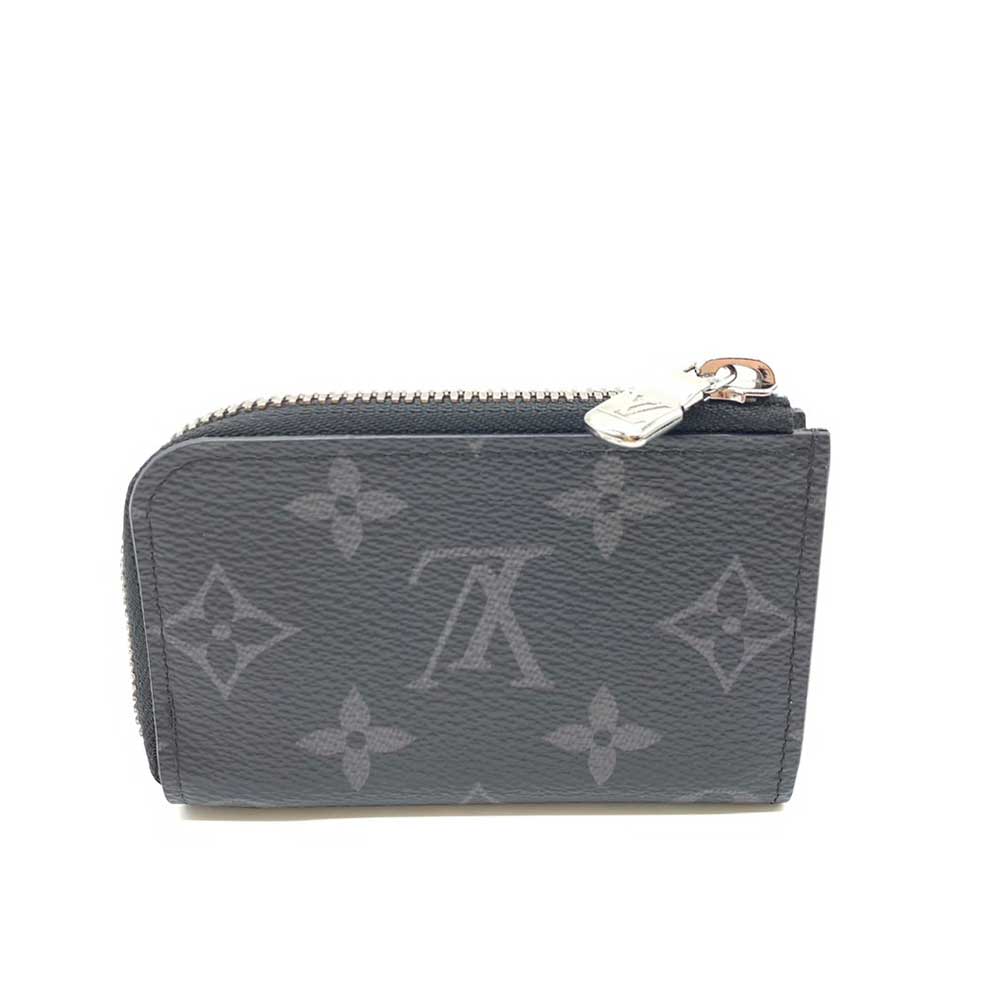 Louis Vuitton Monogram Eclipse Coin Case M63536