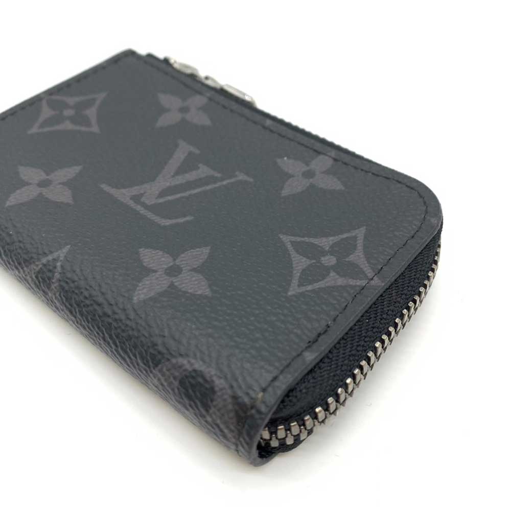 Louis Vuitton Monogram Eclipse Coin Case M63536