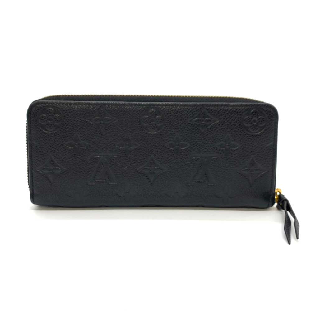 Louis Vuitton Monogram Empreinte Leather Clemence Wallet M60171 in Very Good Condition