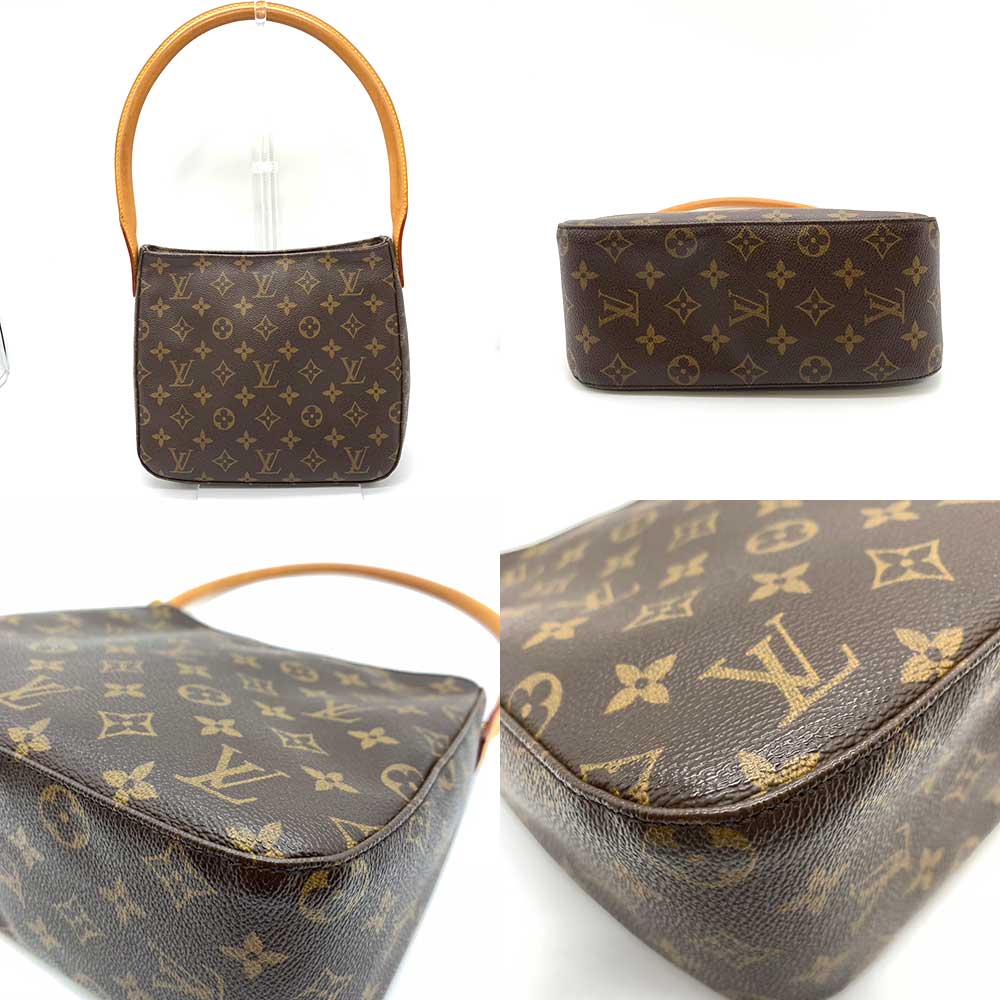 Louis Vuitton Looping MM Monogram Shoulder Bag M51146 in Very Good Condition