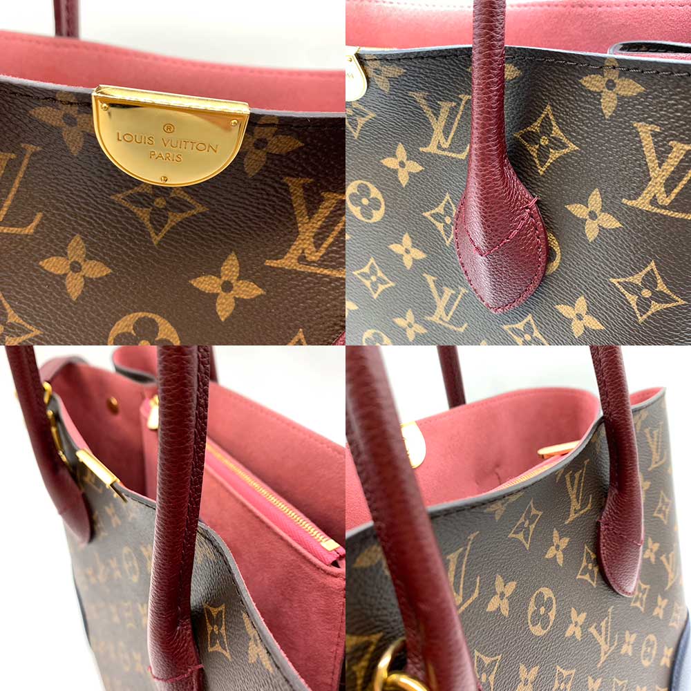 Louis Vuitton Flandrin Tote Bag PVC Cowhide Leather M43169 in Great Condition