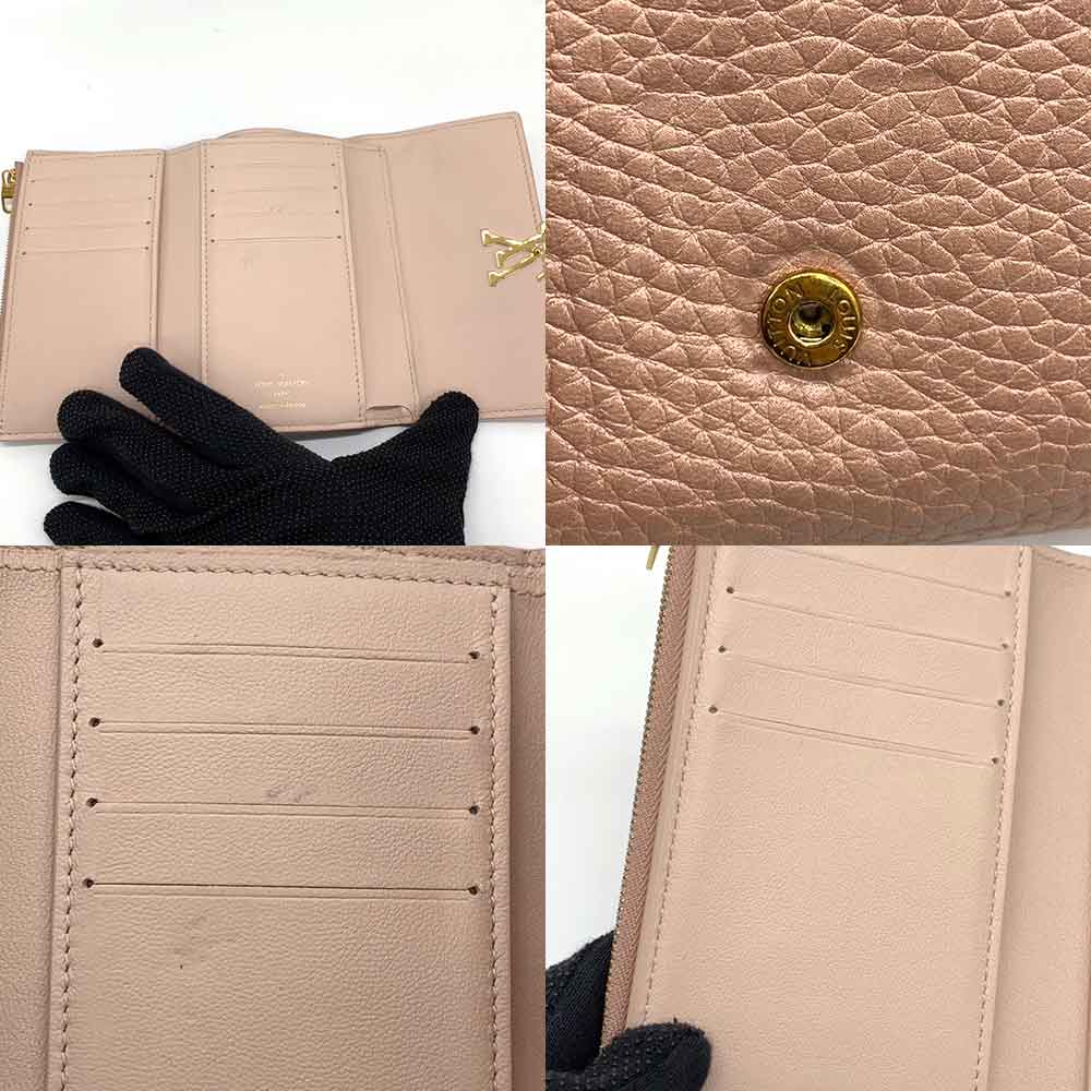 Louis Vuitton Capucines Compact Wallet M80985 in Very Good Condition