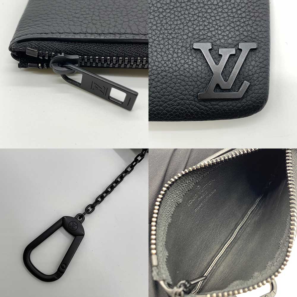 Louis Vuitton Aerogram Leather Key Pouch M81031 in Great Condition