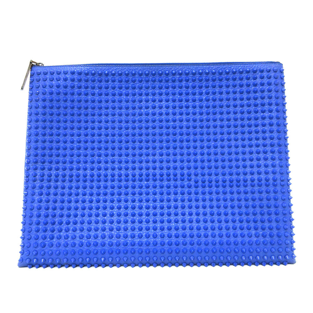 Christian Louboutin Purple Clutch Bag