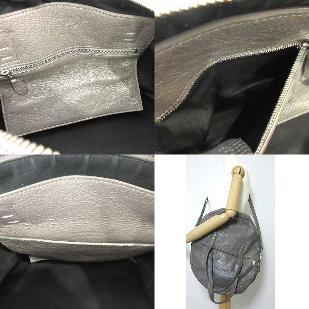 Balenciaga Leather Air Hobo Boston Bag