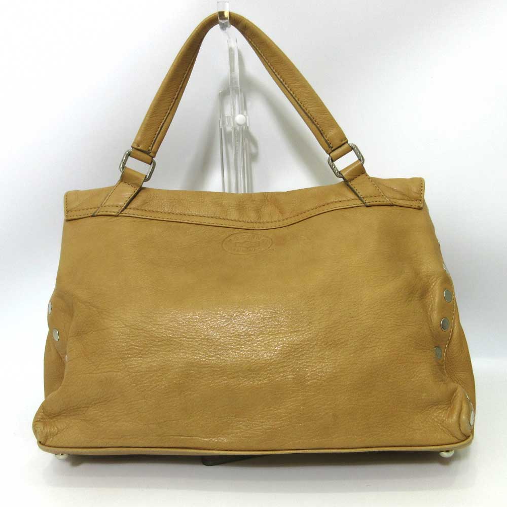 Zanellato Postina M Leather Shoulder Bag Brown in Very Good Condition