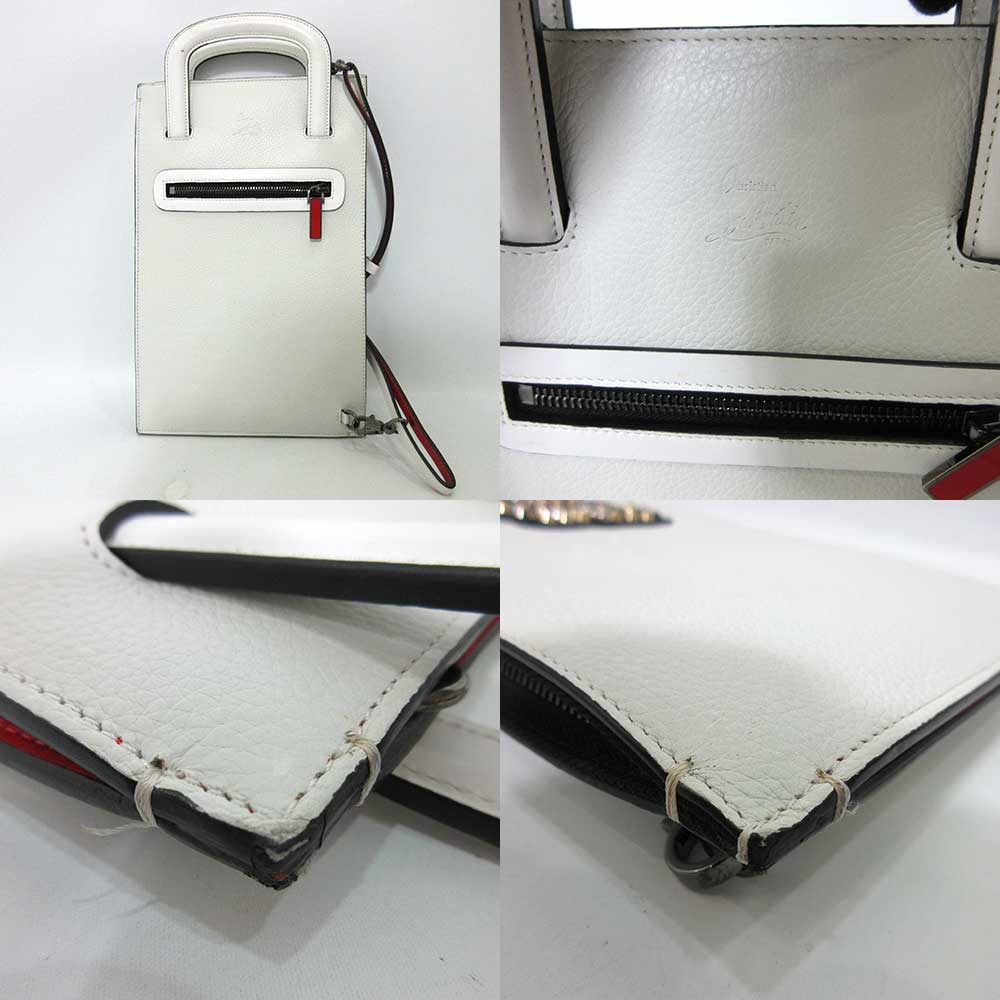 Christian Louboutin Trick Track Small Leather Bag