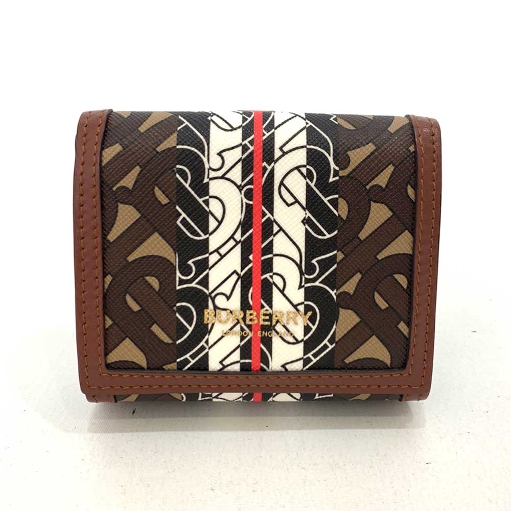 Burberry Luna Mini Wallet PVC Leather in Great Condition