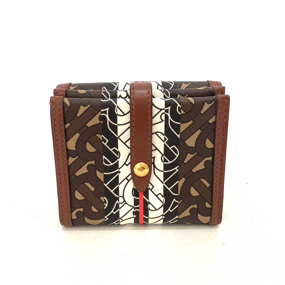 Burberry Luna Mini Wallet PVC Leather in Great Condition