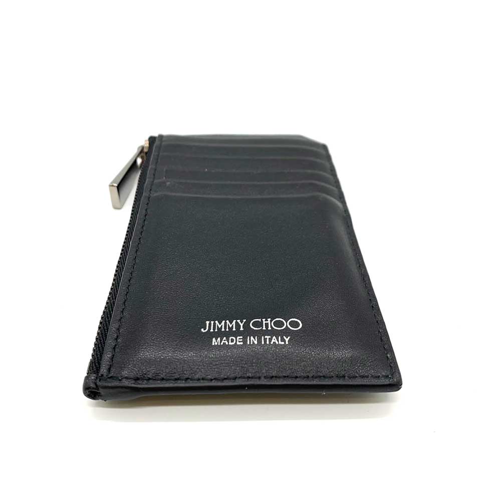 Jimmy Choo Leather Fragment Case Card Holder in Very Good Condition