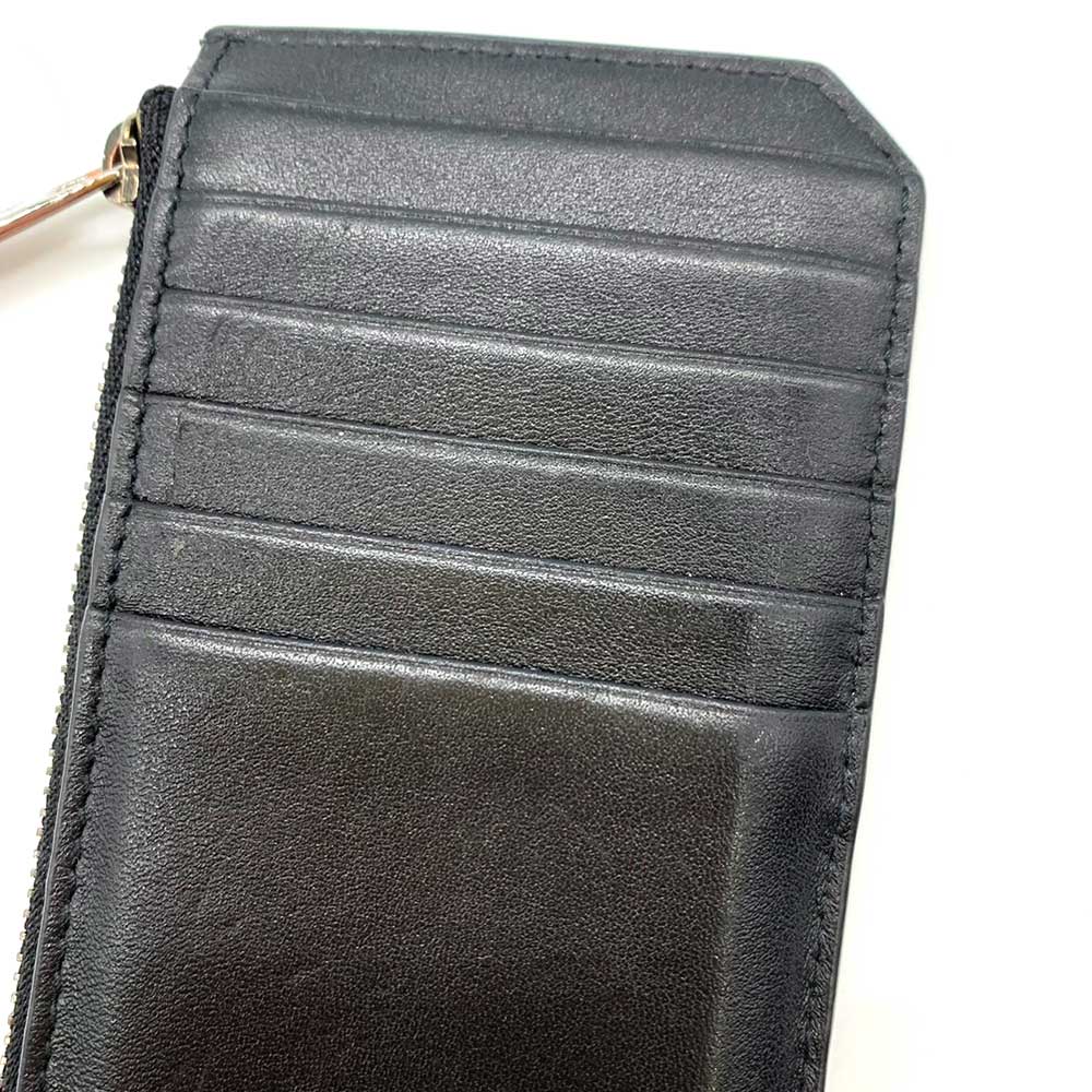 Jimmy Choo Leather Fragment Case Card Holder in Very Good Condition