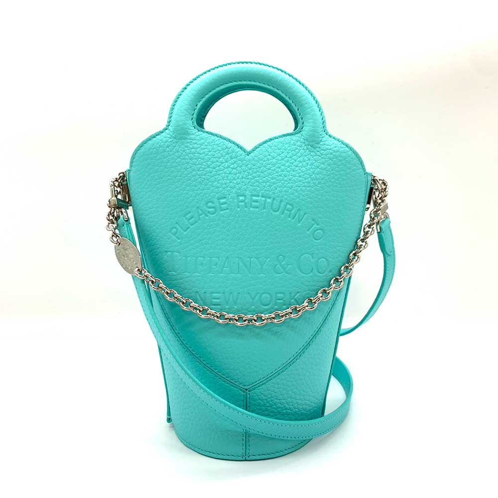 Tiffany & Co Return to Tiffany Mini Crossbody Bag Leather in Great Condition