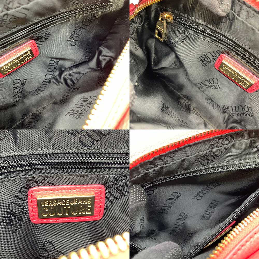 Versace Leather Shoulder Bag Crossbody