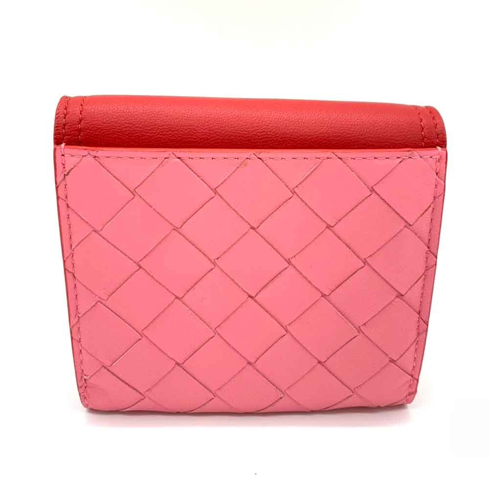 Bottega Veneta Leather Bifold Wallet V0EKK 8929 in Great Condition