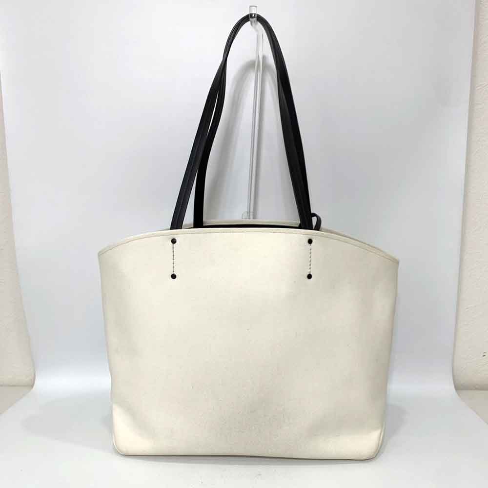 Prada Canvas Leather Tote Bag 1BG220