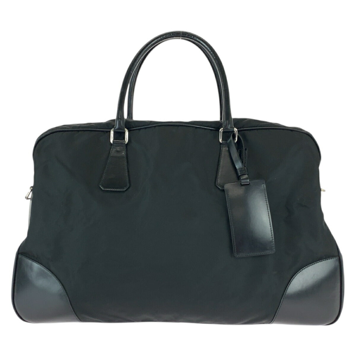Prada Tessuto Nylon Leather 2way Travel Bag