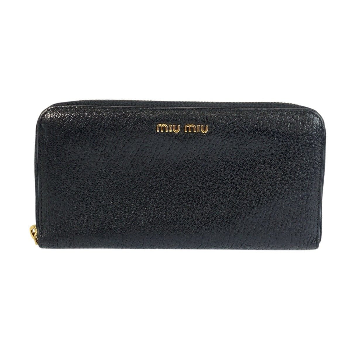 Miu Miu Leather Long Wallet
