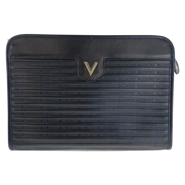 MARIO VALENTINO Leather Clutch Bag
