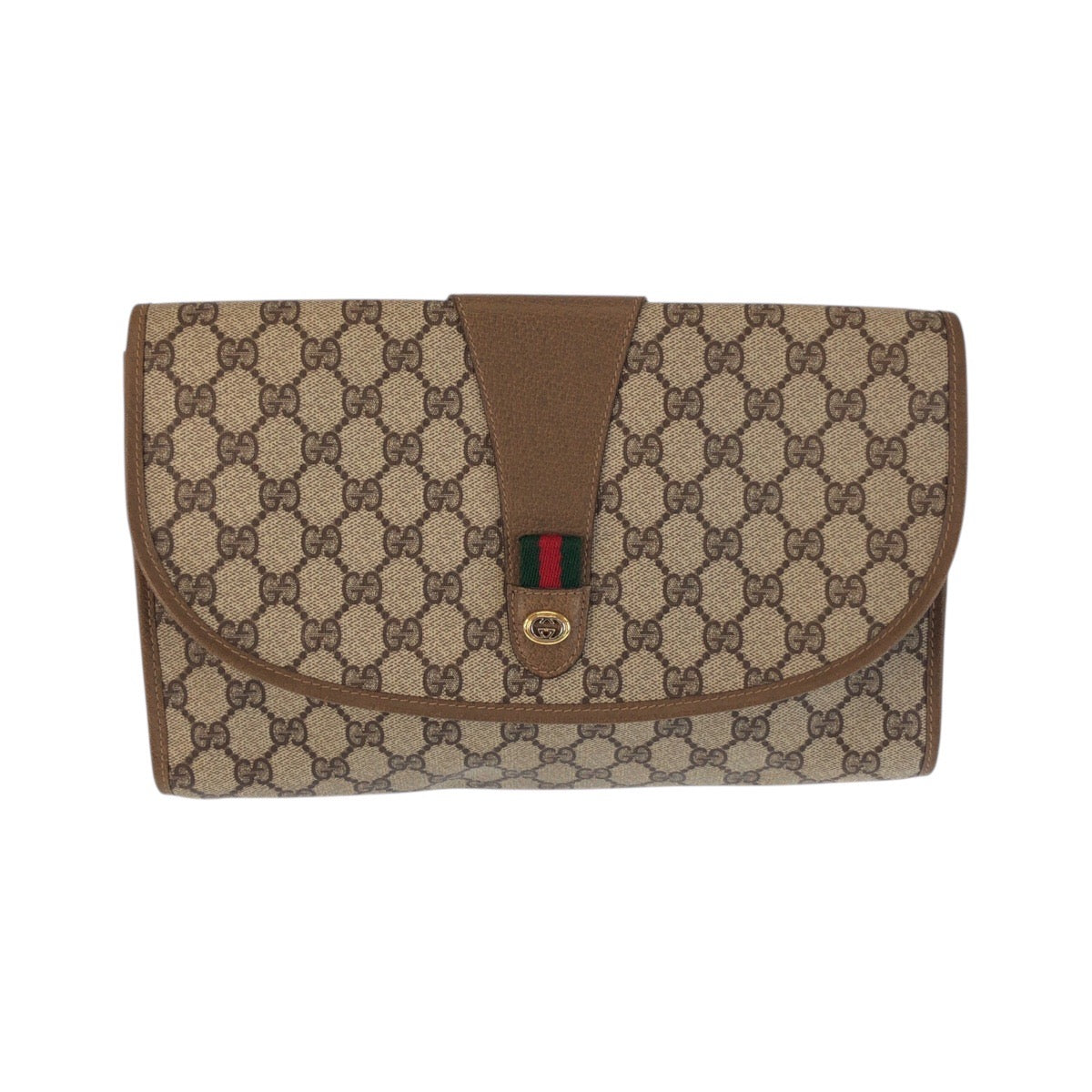 Gucci PVC Leather Clutch Bag