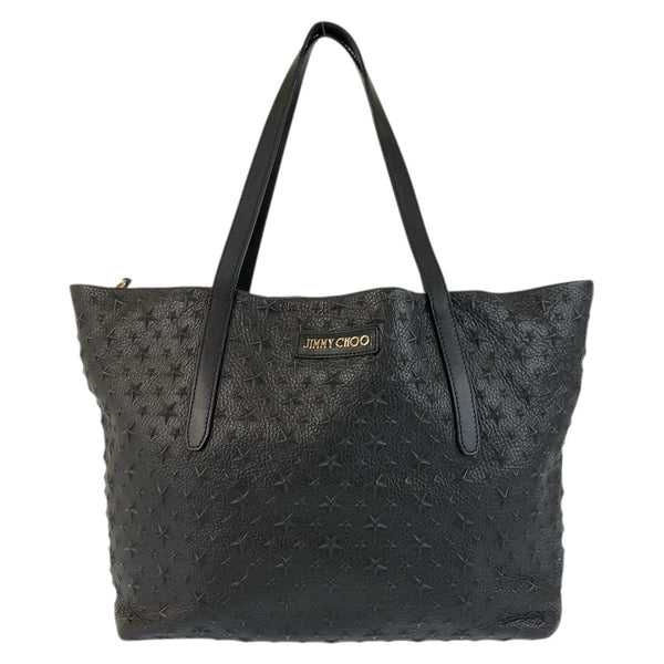 JIMMY CHOO Pimlico Leather Tote Bag