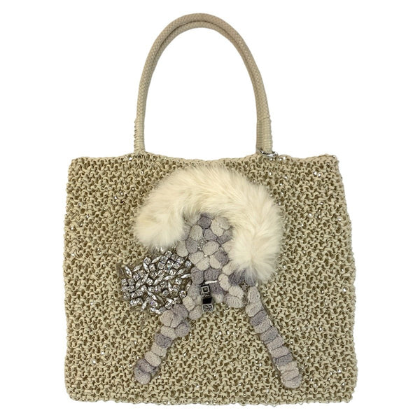 ANTEPRIMA ANIMALE Cat PVC Tote Bag