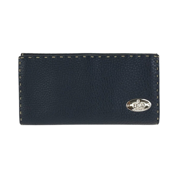 Fendi Selleria Leather Long Wallet