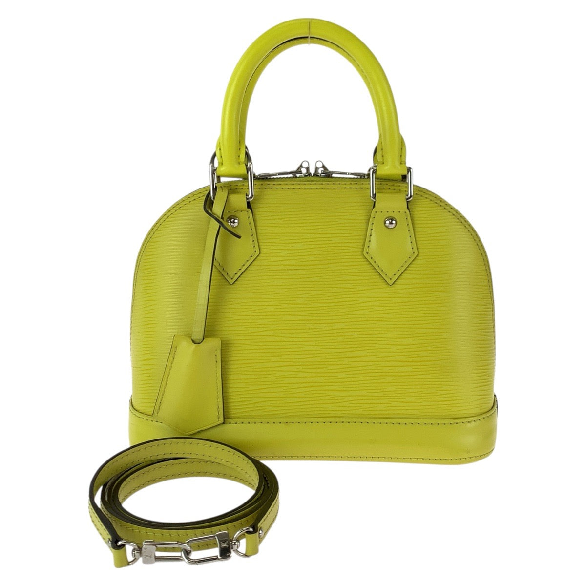 Louis Vuitton Alma BB Epi handbag