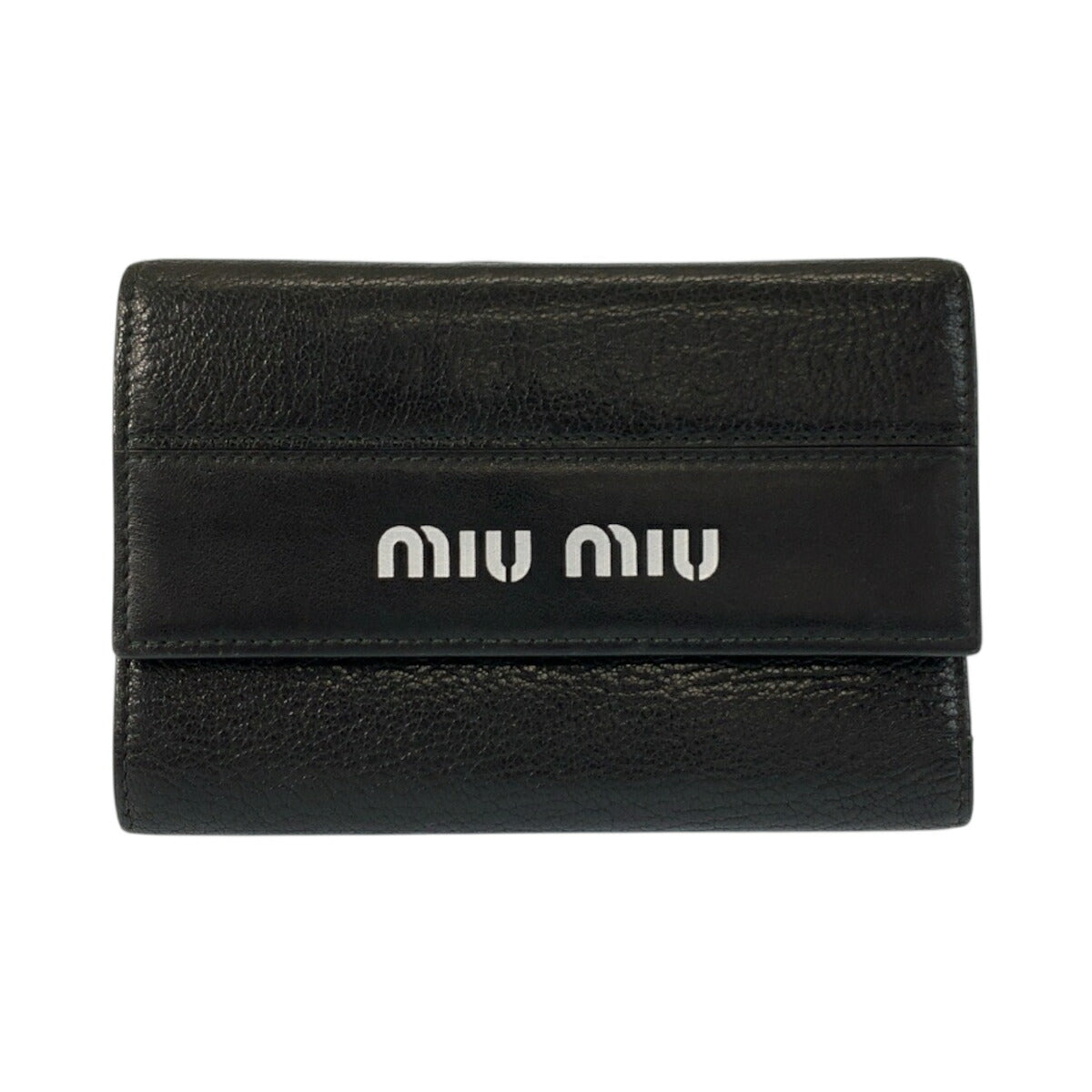 Miu Miu Madras Leather Wallet