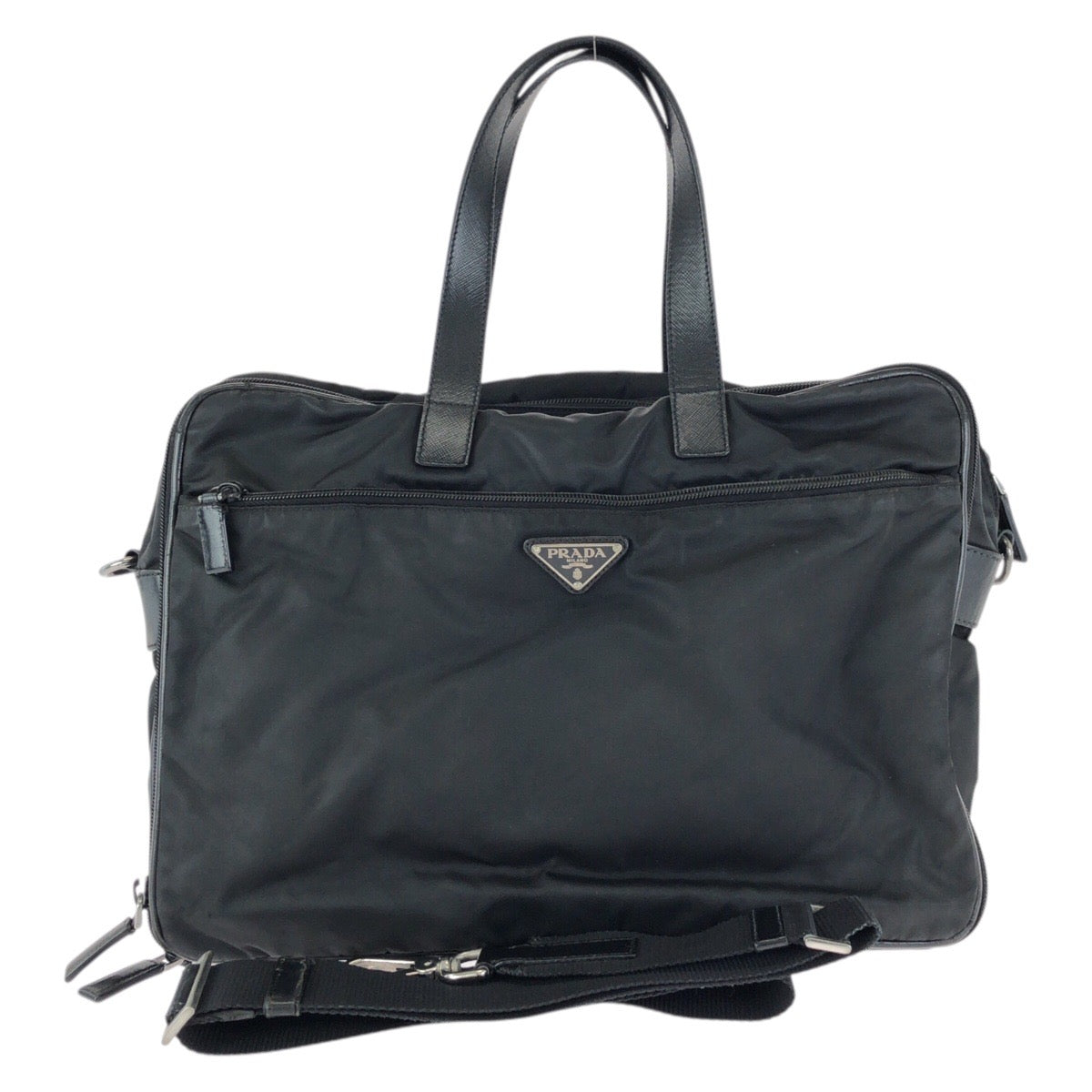 Prada Tessuto Saffiano briefcase