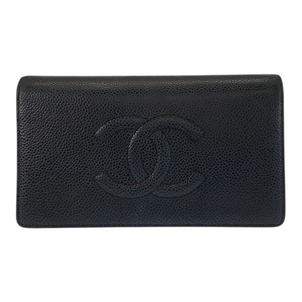 Chanel Leather Long Wallet