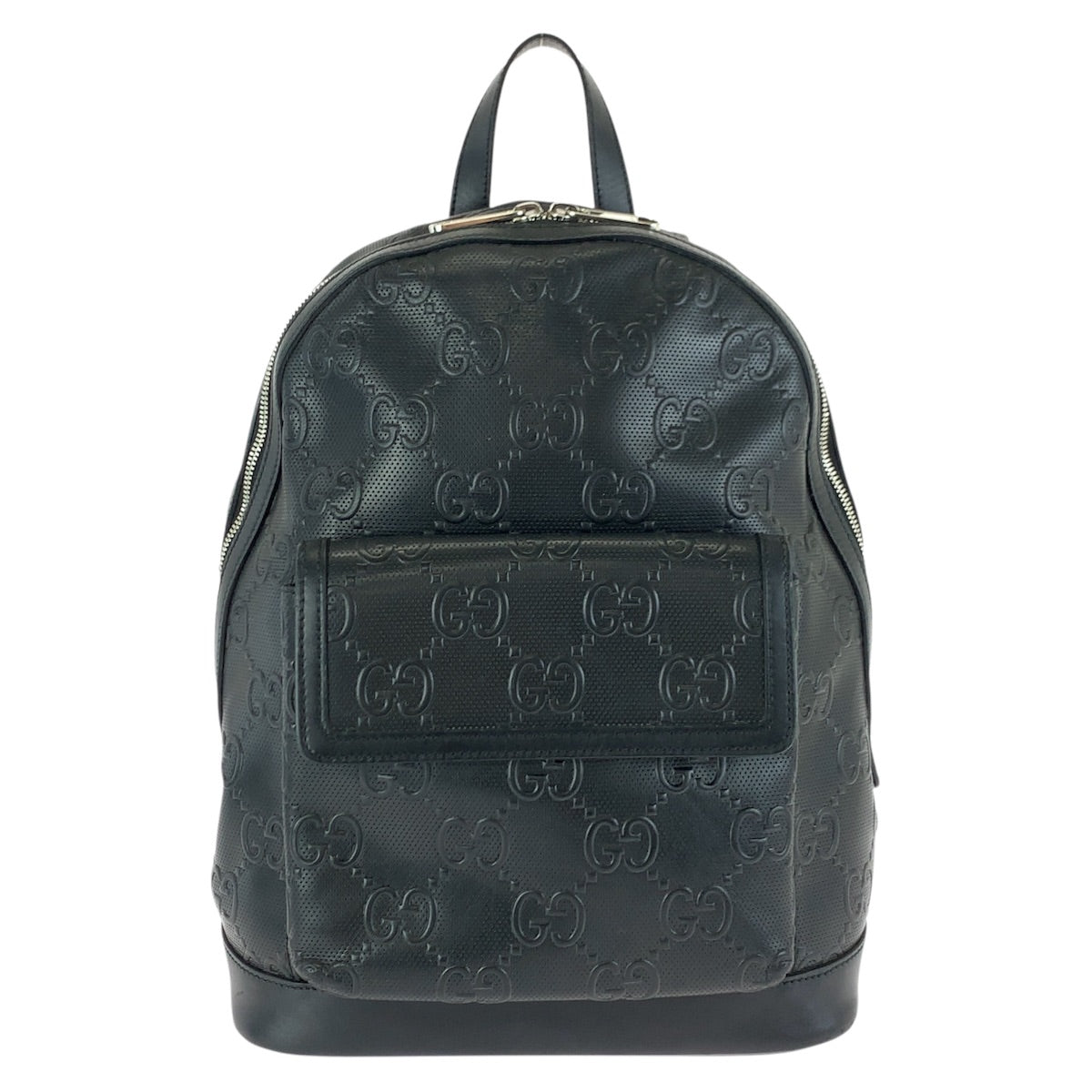 Gucci GG Embossed Leather Backpack