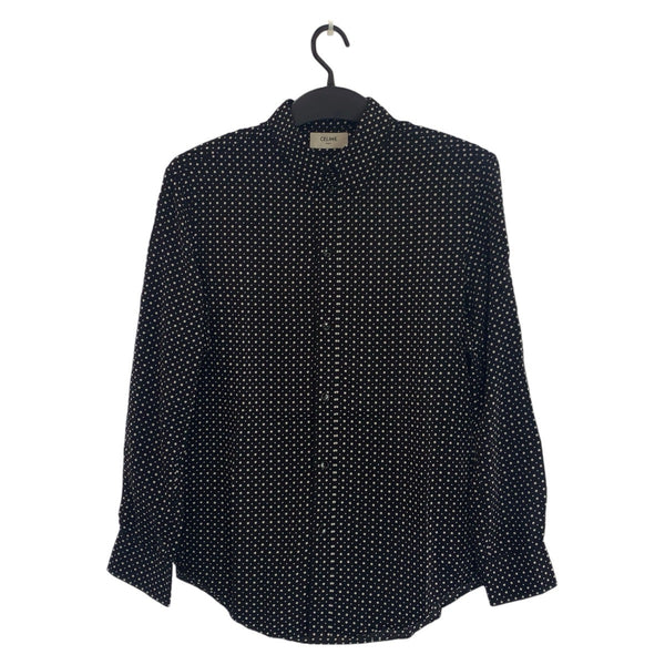 CELINE Rayon Long Sleeve Shirt