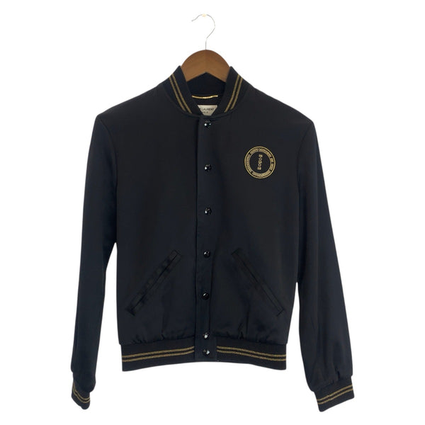 Saint Laurent Paris Teddy Rayon Polyester Polyurethane Jacket