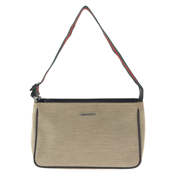 Gucci Canvas Leather Handbag