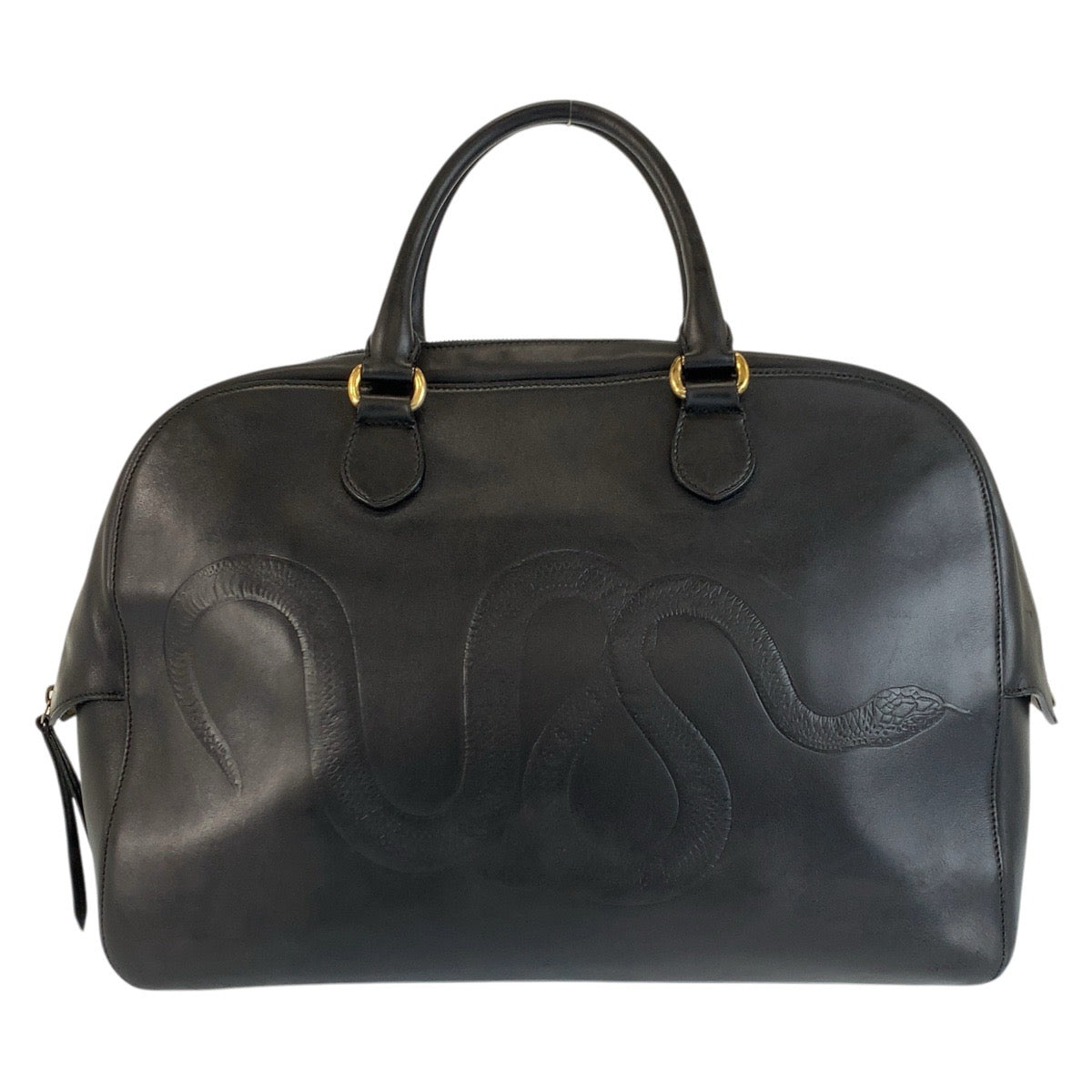 Gucci Leather Boston Bag