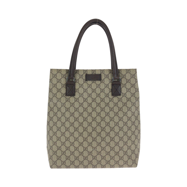 Gucci GG Supreme Canvas Leather 2way Tote Shoulder Bag