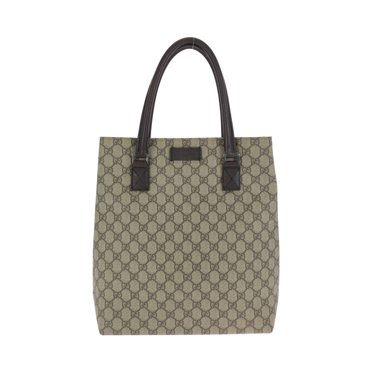 Gucci GG Supreme Canvas Leather 2way Tote Shoulder Bag