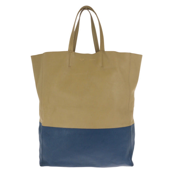 Celine Horizontal Cabas Leather Tote Bag