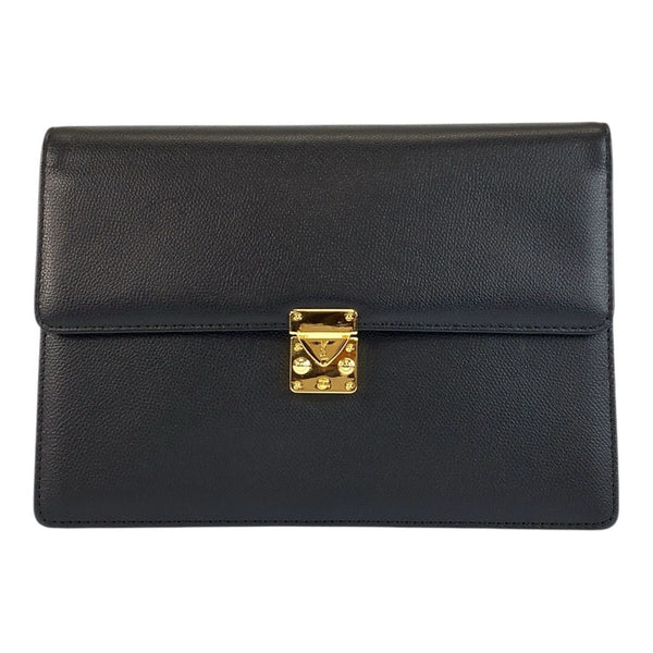 Yves Saint Laurent Leather Clutch Bag