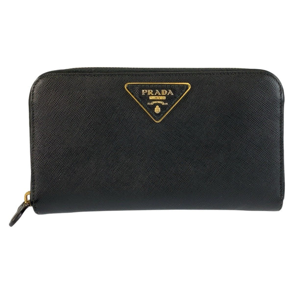 Prada Saffiano Leather Long Wallet