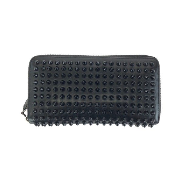 Christian Louboutin Panettone Spike Leather Long Wallet