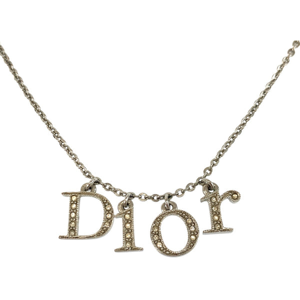 Christian Dior Vintage Logo Necklace