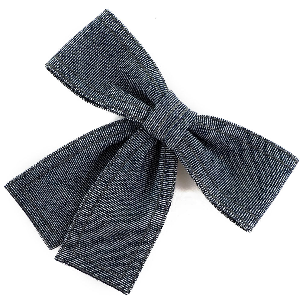 Chanel Cotton Denim Brooch