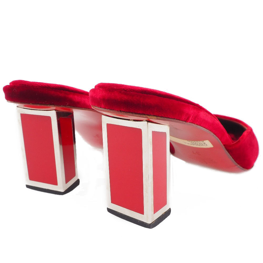 Valentino Red Mules for Women