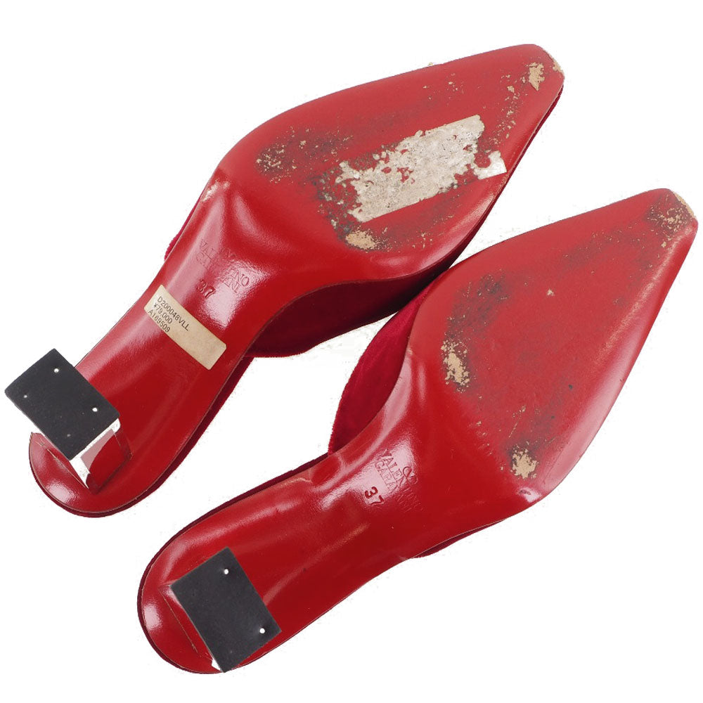 Valentino Red Mules for Women