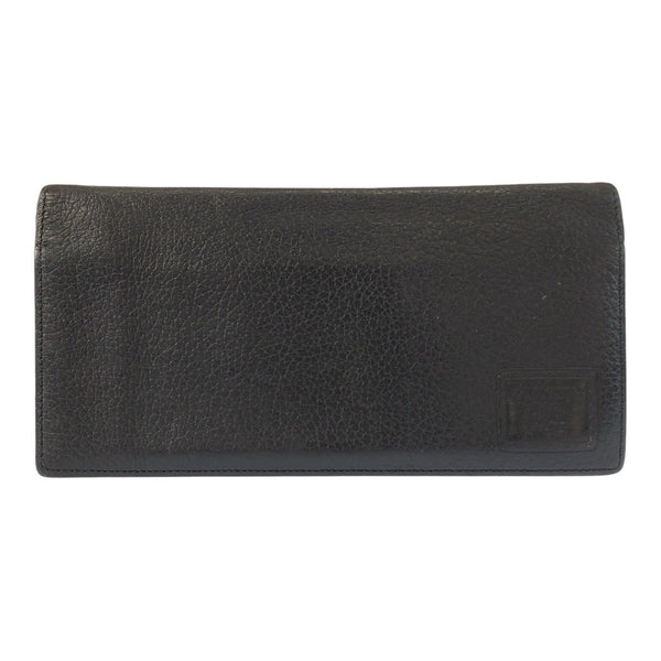 Burberrys Leather Long Wallet