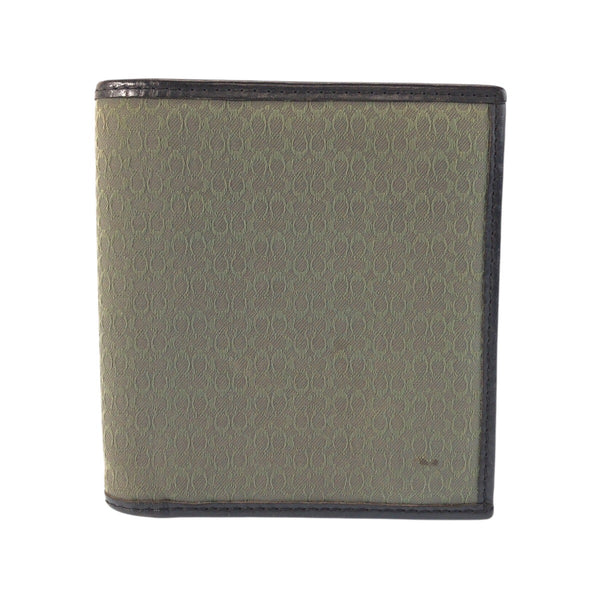 COACH Leather Canvas Wallet